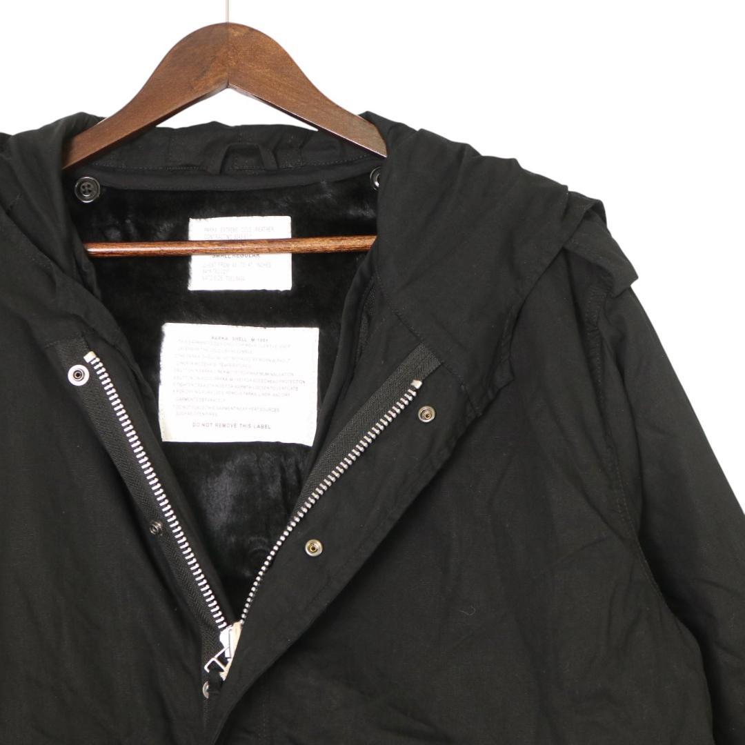 HOUSTON アメリカ軍 M-51 モッズコート S ブラック 新品