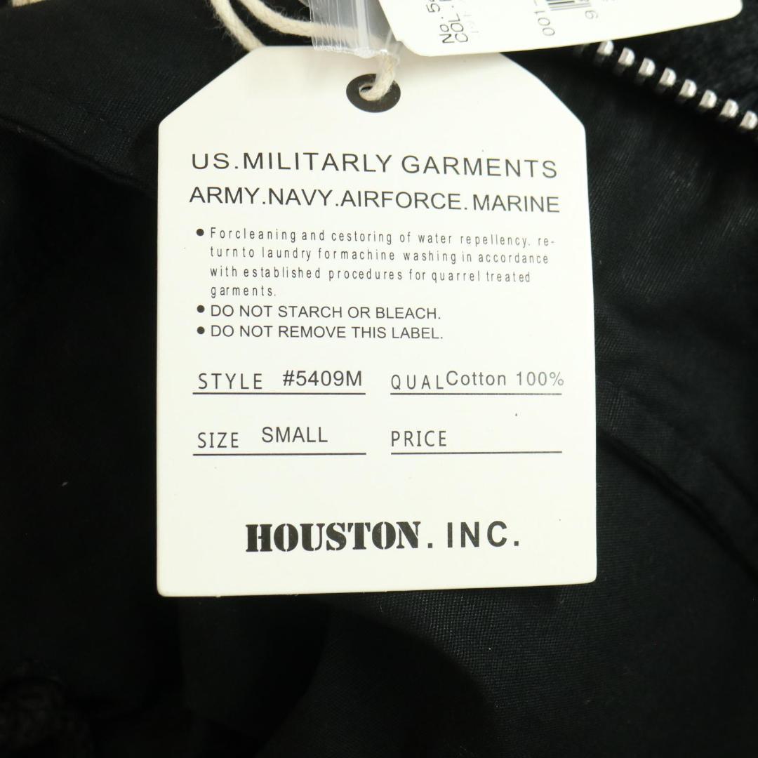 HOUSTON アメリカ軍 M-51 モッズコート S ブラック 新品