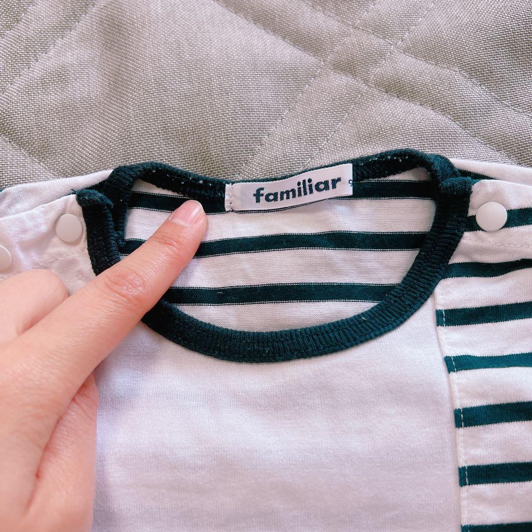 familiar 長袖Tシャツ 2枚セット