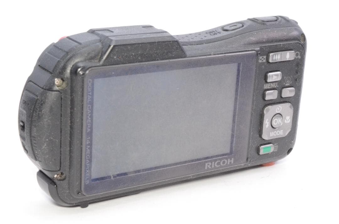 リコー RICOH WG-20 レッド コンパクトデジタルカメラ 防水