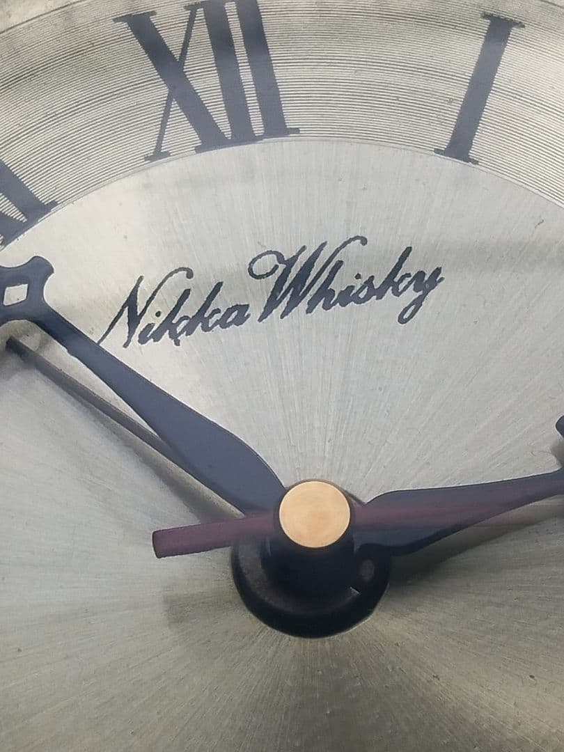 昭和レトロニッカウィスキー置き時計