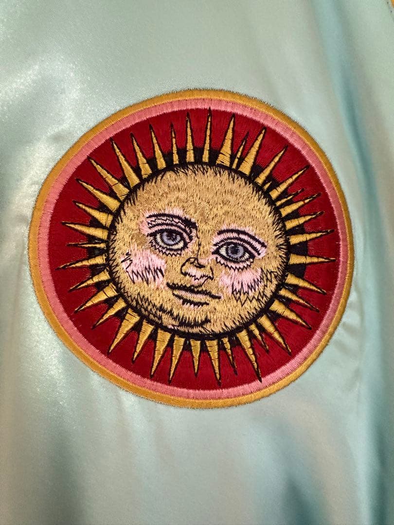 ヒグチユウコ スカジャン　月と太陽(リバーシブル)