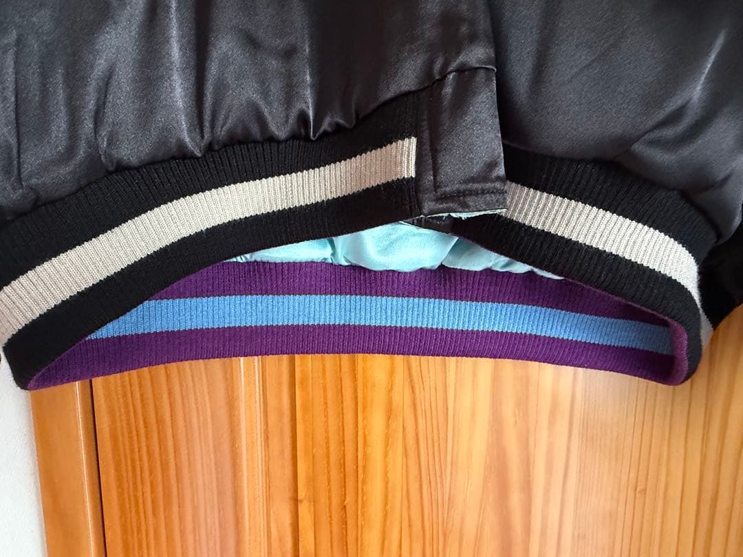 ヒグチユウコ スカジャン　月と太陽(リバーシブル)