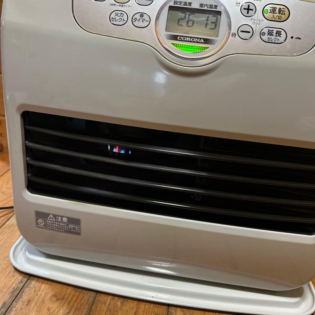 美品　石油ファンヒーター デジタル表示付き　FH-G4615BY