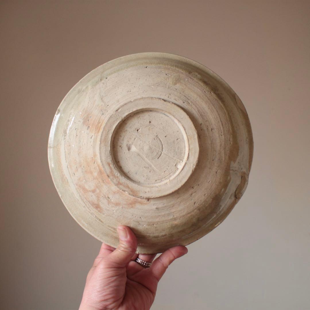 呉須鉄絵 石皿 瀬戸 古美術 古道具 アンティーク