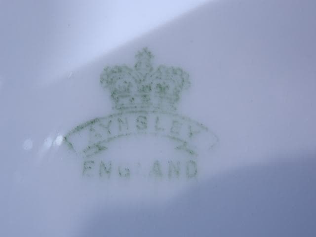 エインズレイ　プレート　23cm　100年ぐらい前　831