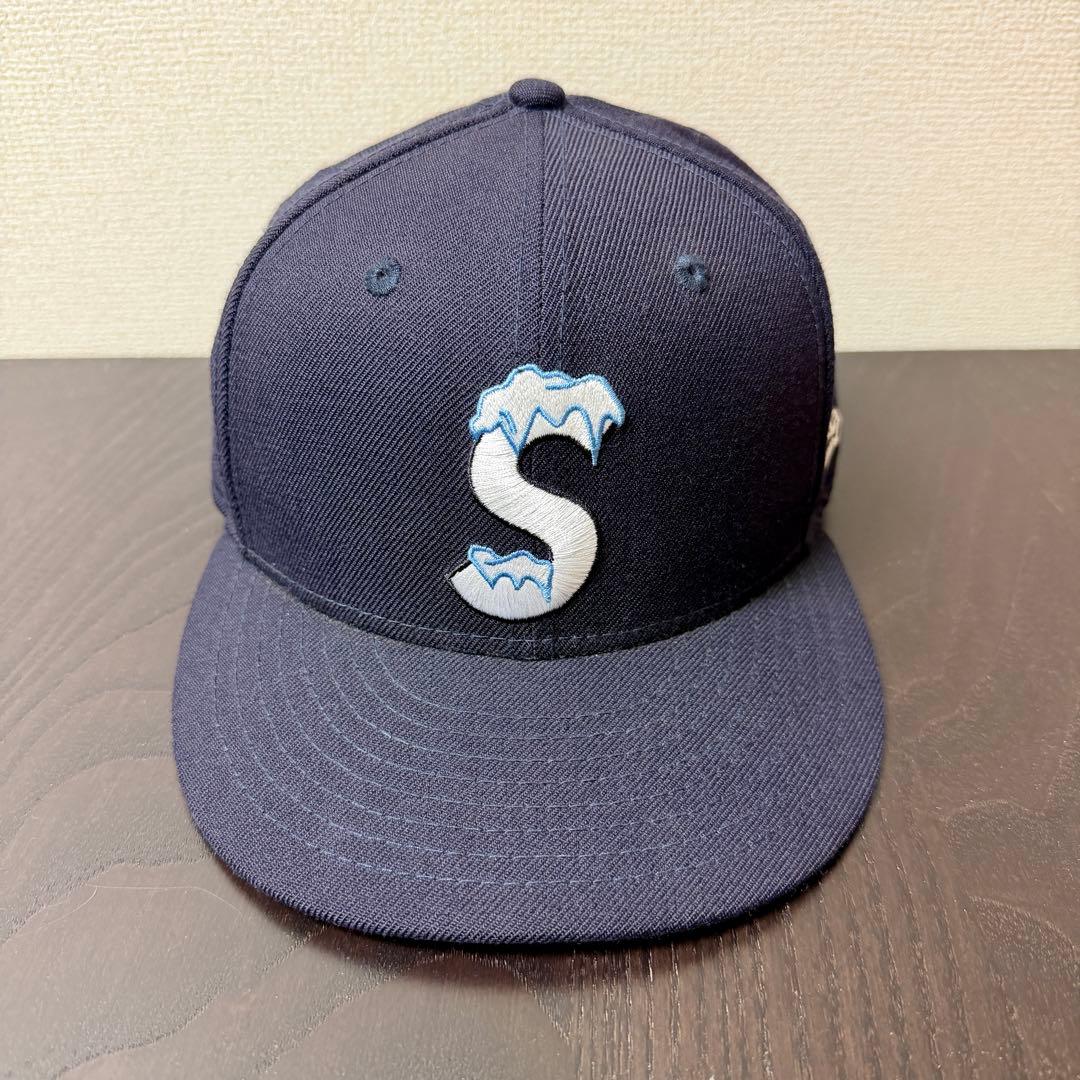 Supreme New Era キャップ Sロゴ