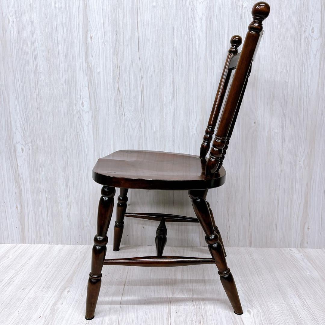 北海道民芸家具 ウィンザーチェア ダイニングチェア 椅子 いす イス②