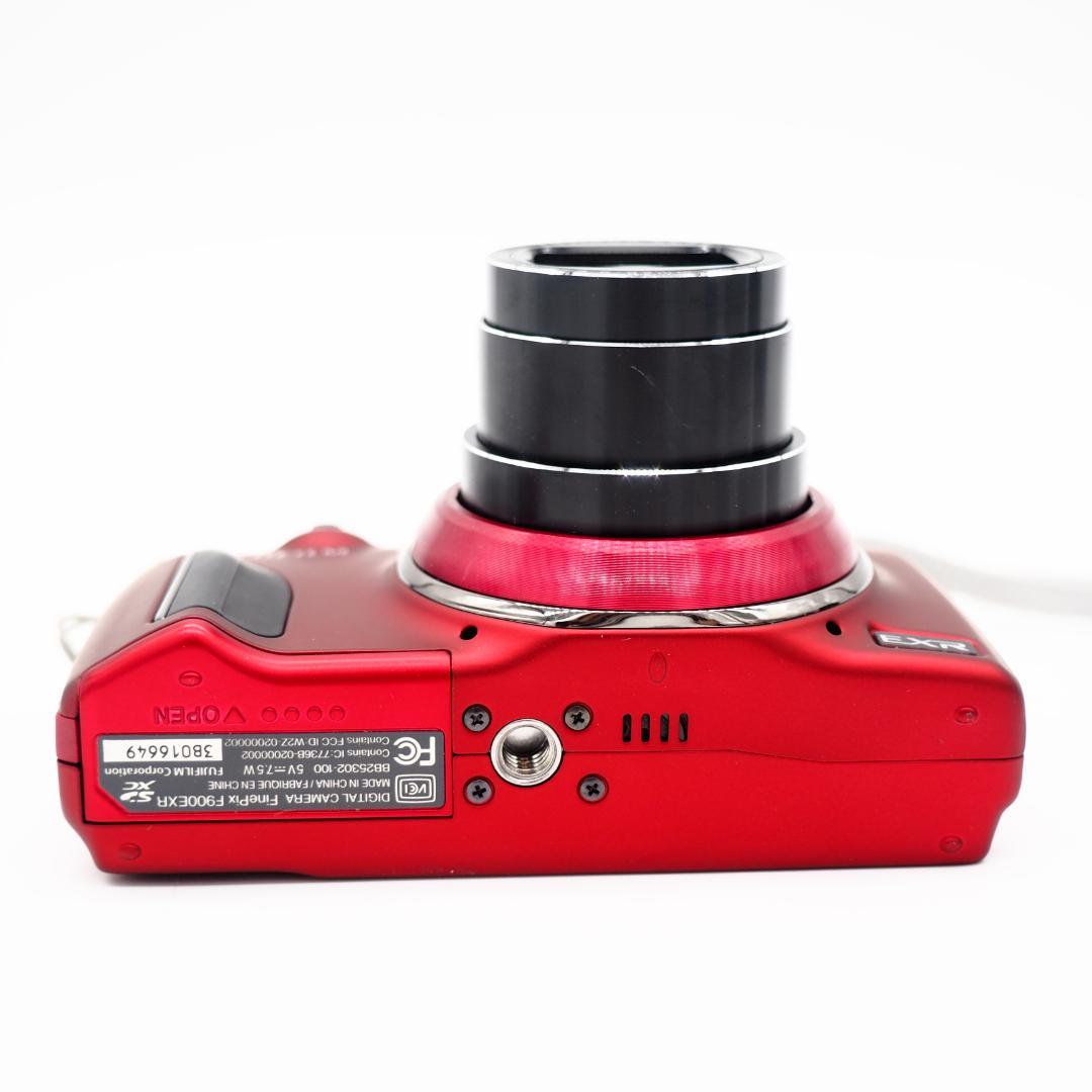 FUJIFILM FinePix F900EXR レッド デジタルカメラ