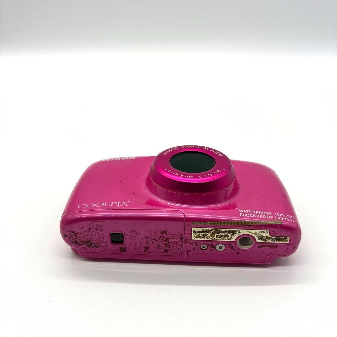 Nikon COOLPIX W100 防水 デジカメ ピンク