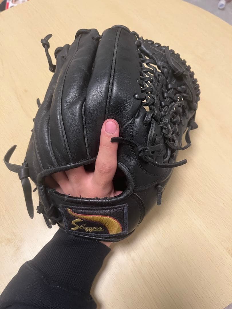 久保田スラッガー 軟式グローブ 黒