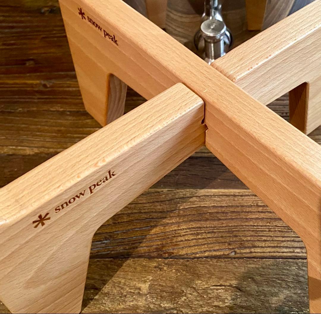  peak ステンジャグ　ウォータージャグ　木製スタンド　スノーピーク