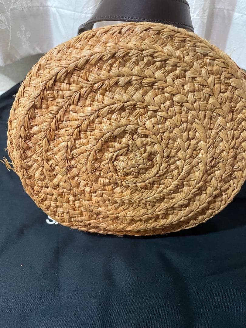 SAINT LAURENT ストロー かごバッグ