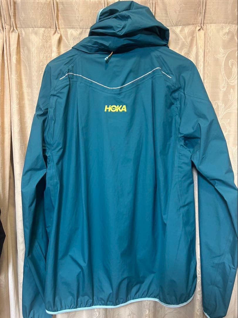 HOKA Tecksy Waterproof Jacket ブルー系 L