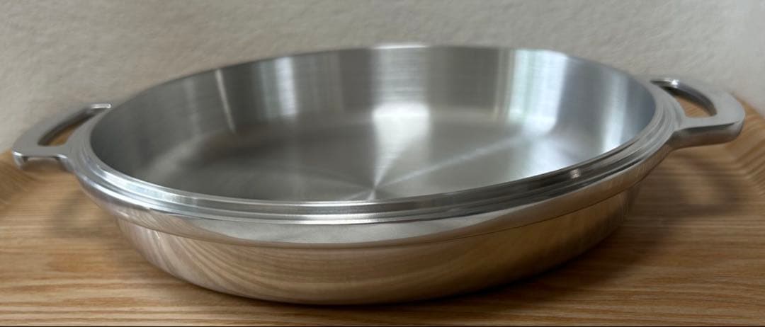 未使用　無水鍋　24cm　広島アルミニウム工業　IH非対応