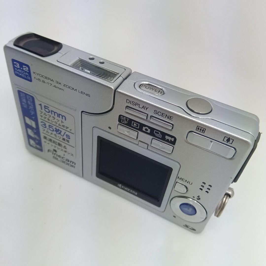 KYOCERAデジカメSL300RfinecamSDカード付き