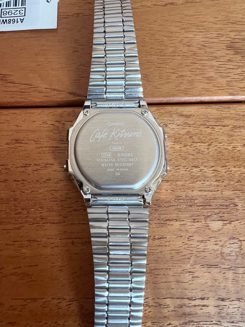 【美品】メゾンキツネ カフェキツネ　CASIO コラボ　腕時計