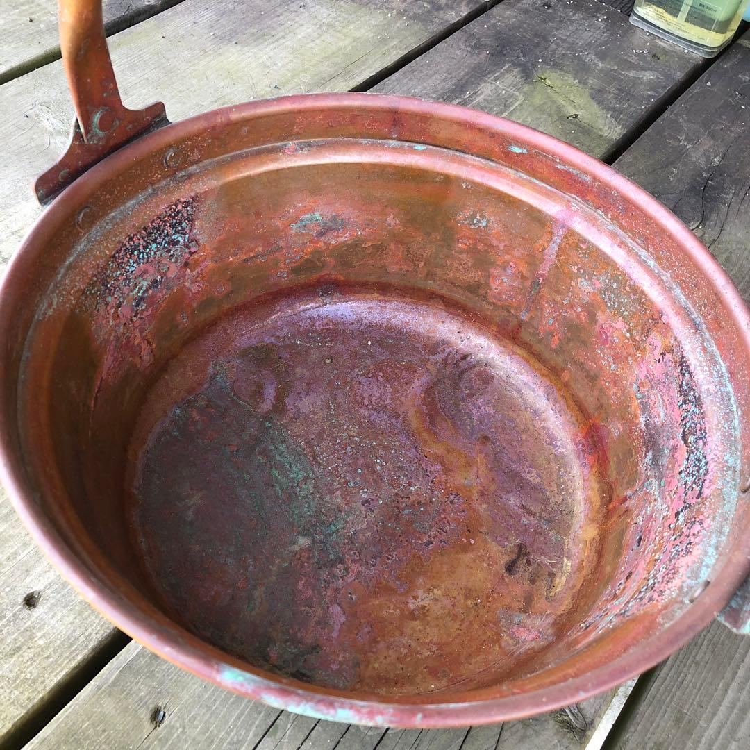 純銅製 銅鍋 山菜鍋 30型