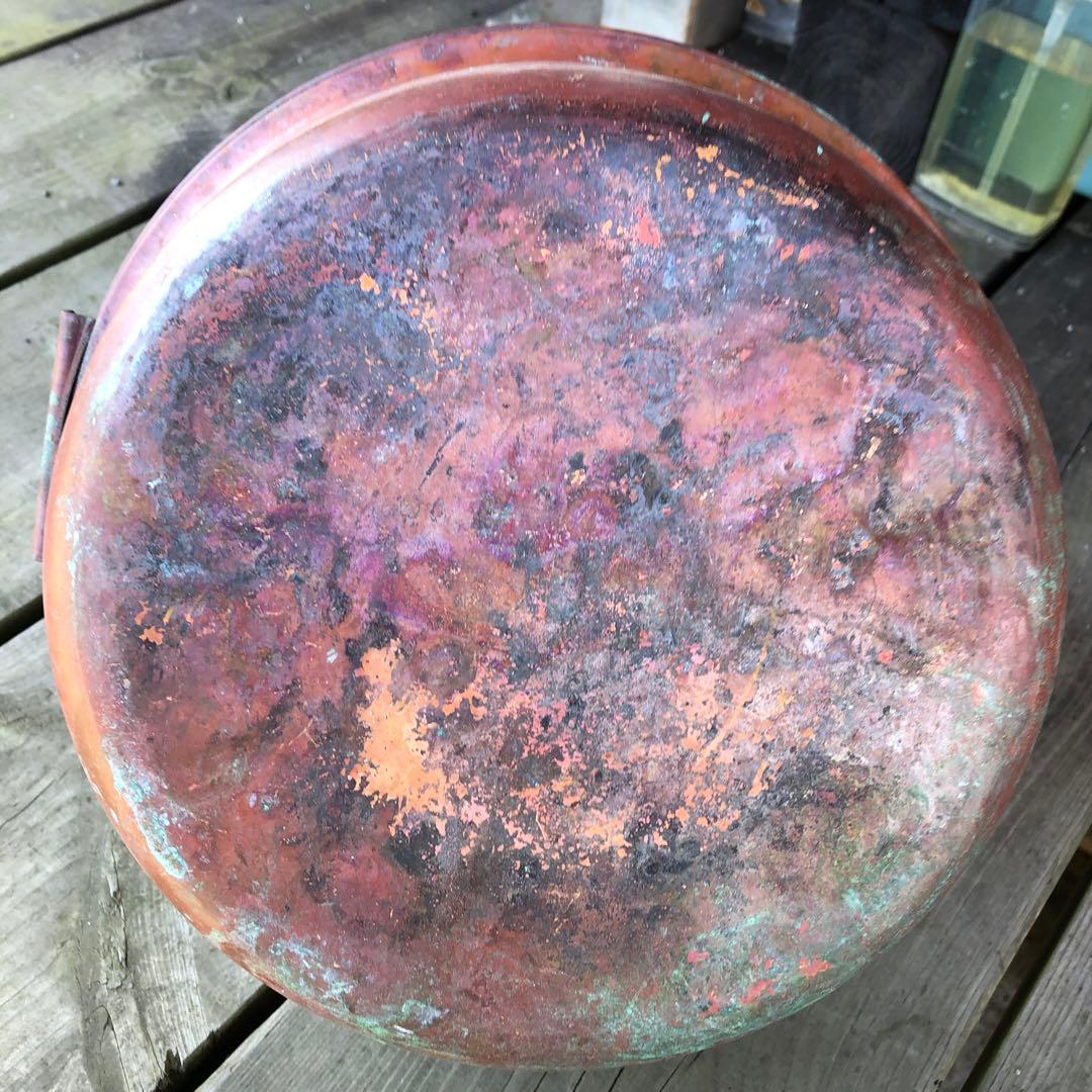 純銅製 銅鍋 山菜鍋 30型