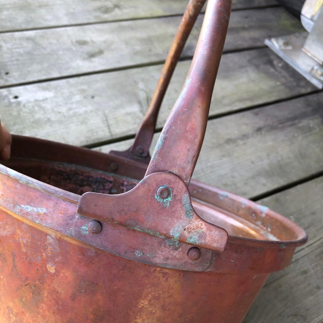 純銅製 銅鍋 山菜鍋 30型