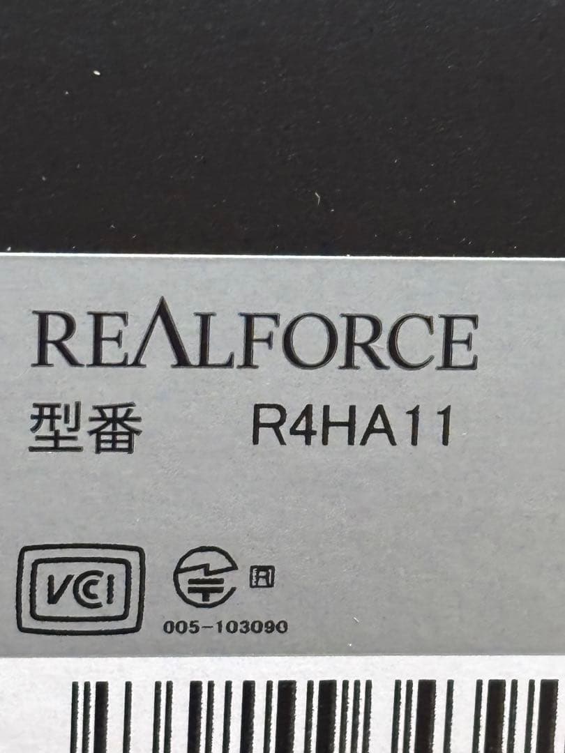 REALFORCE R4 キーボード 日本語配列　R4HA11