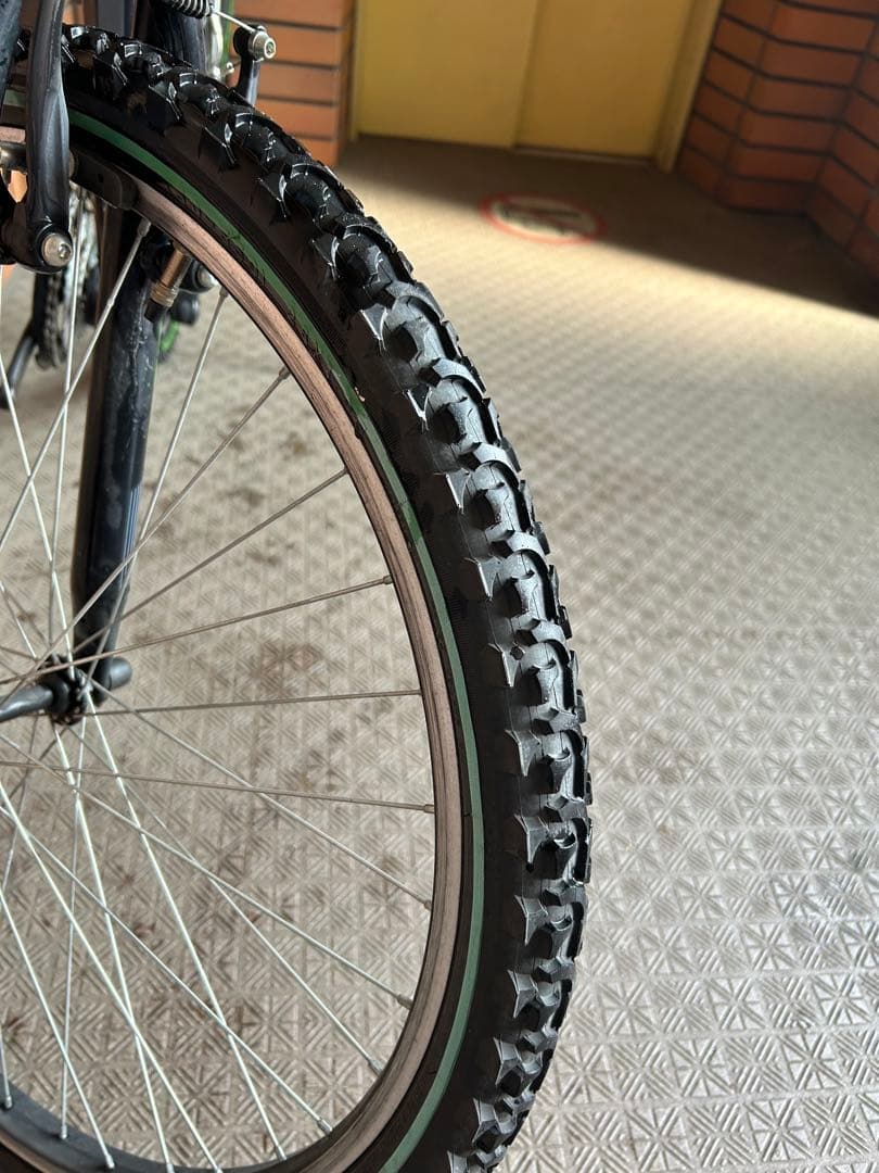 26インチ マウンテンバイク スチールフレーム