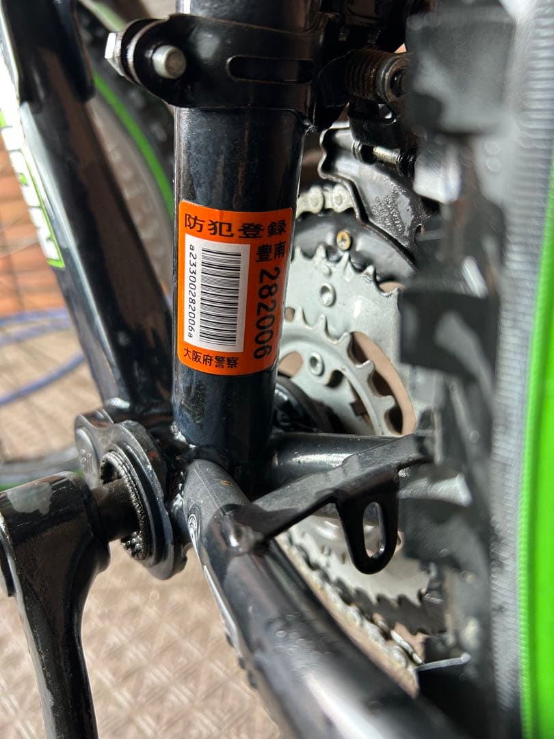 26インチ マウンテンバイク スチールフレーム