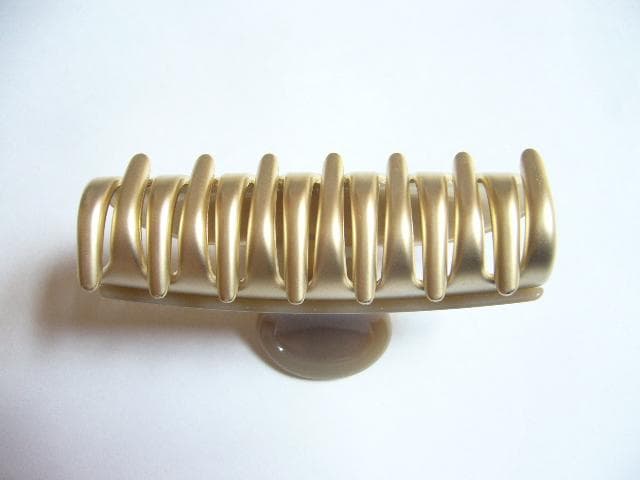 ☆新品☆アレクサンドルドゥパリ●希少✨限定色✨クリスタル付きヘアクリップ/M