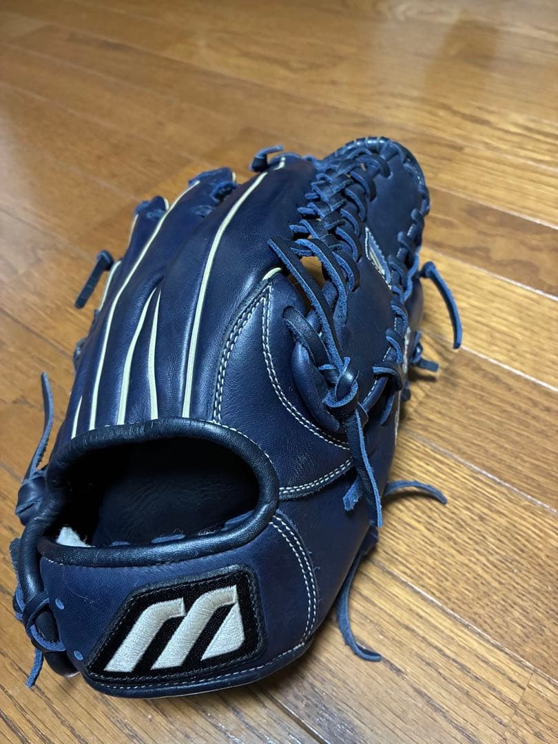 最終価格です　中古ミズノビューリーグ一般軟式用イチローモデルDブルーマリナーズ