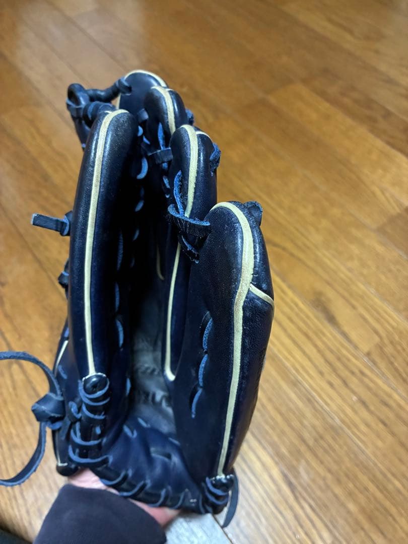 最終価格です　中古ミズノビューリーグ一般軟式用イチローモデルDブルーマリナーズ