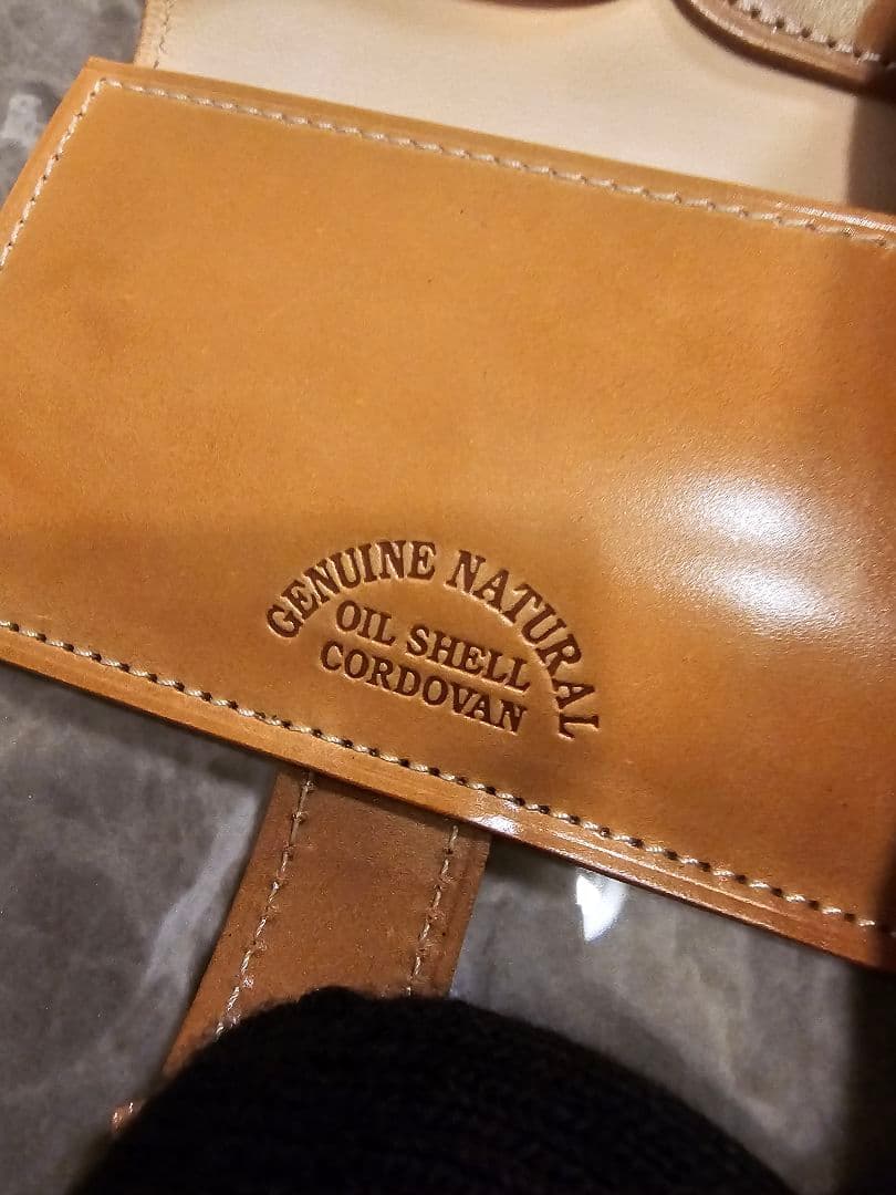 (値下OK)【CYPRIS：キプリス】オイルシェルコードバン（定価37400円）