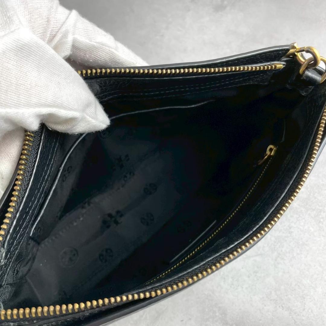 ⭐︎トリーバーチ TORY BURCH ショルダーバッグ 黒 レザー