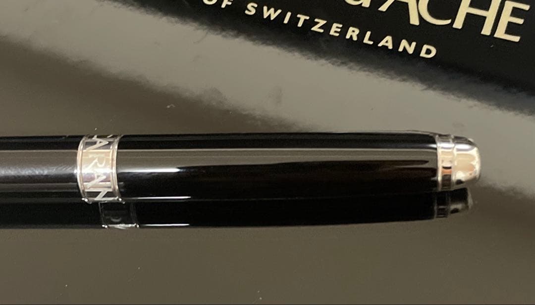 カランダッシュ　ボールペン　黒　レマンコレクション　エボニーブラック