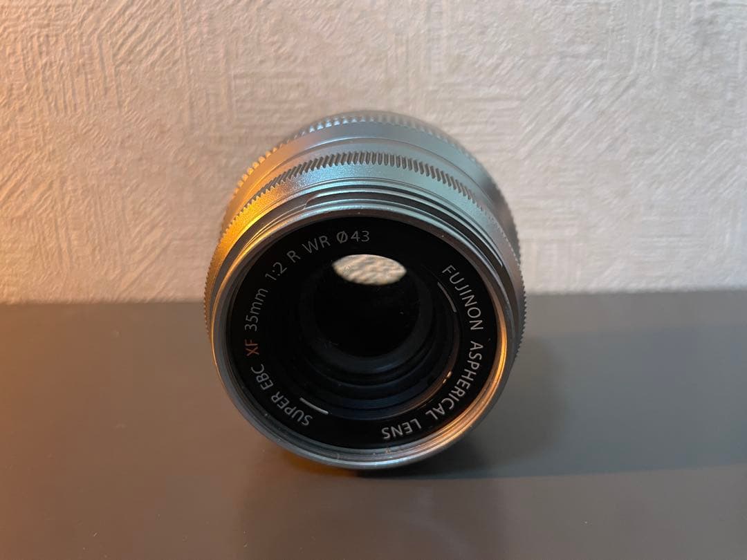 Fujinon XF35mmF2 R WR レンズ　(シルバー)