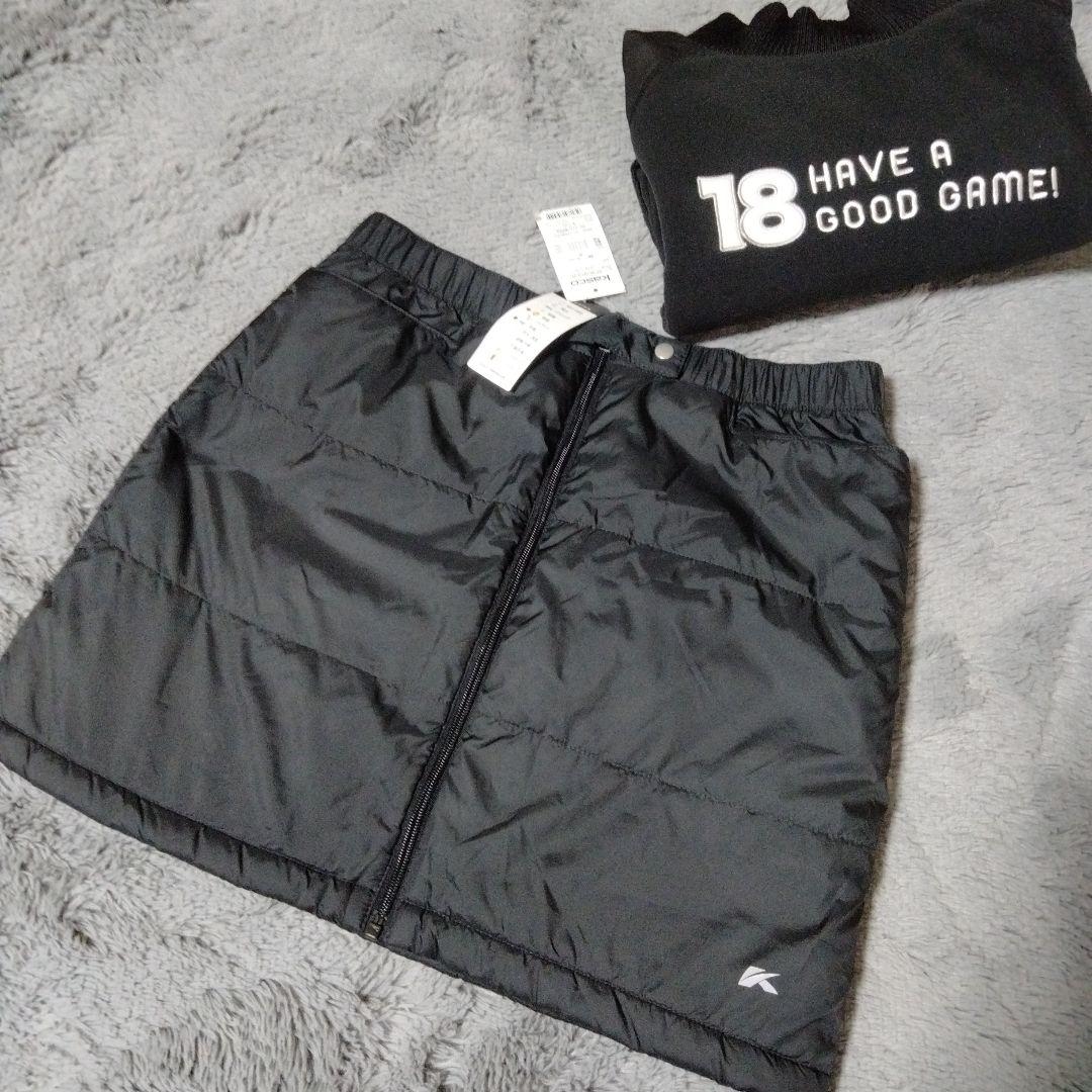 FILA♡kasco モックネック*フリース♡中綿スカート♡M　ゴルフ テニス