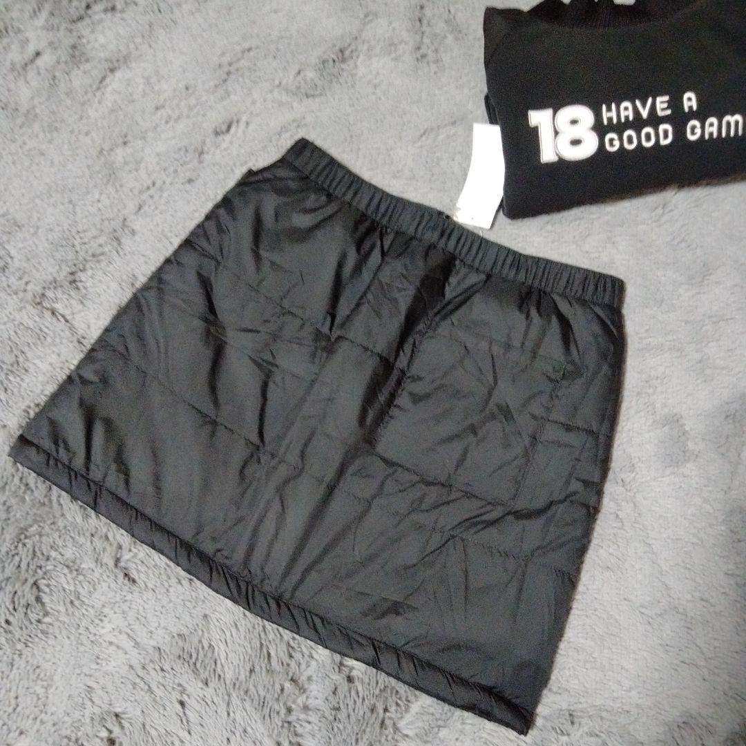 FILA♡kasco モックネック*フリース♡中綿スカート♡M　ゴルフ テニス