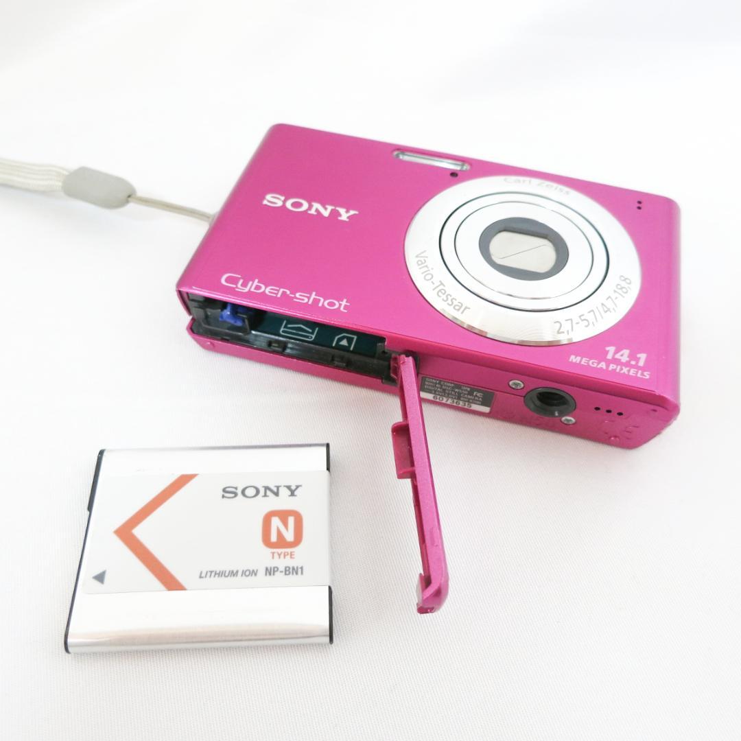 Sony Cyber-shot DSC-W550デジタルカメラ ピンク