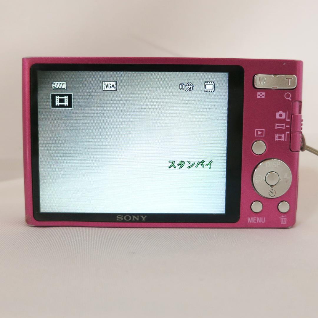 Sony Cyber-shot DSC-W550デジタルカメラ ピンク