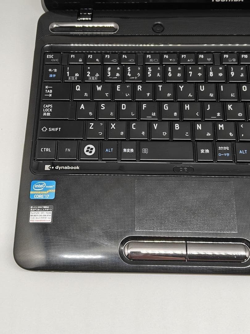 【東芝】爆速 Corei7/新品SSD256GB ノートパソコン C10