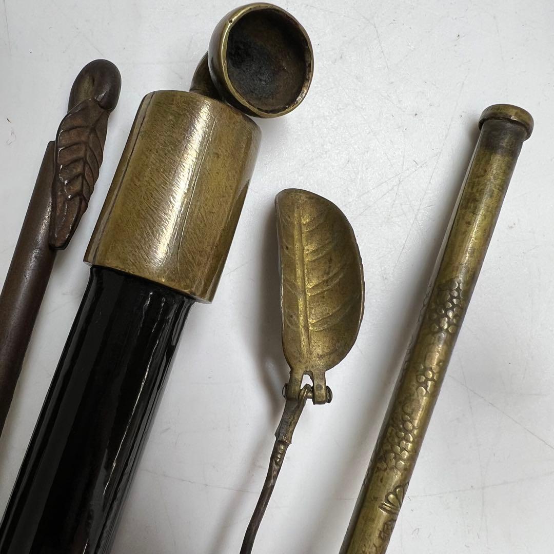 江戸時代　特大　ケンカ煙管　40.5cm 東K8-0205①