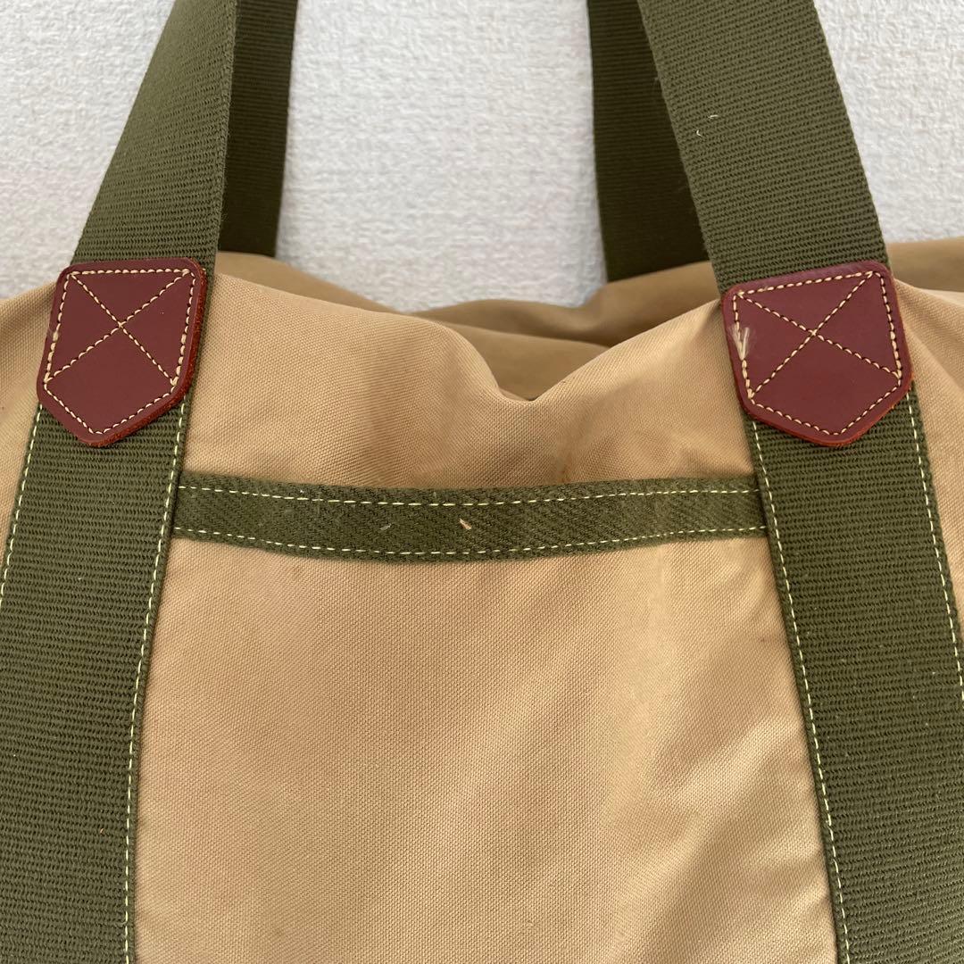 THE NORTH FACE『稀少デザイン』ビンテージボストンバッグ ベージュ