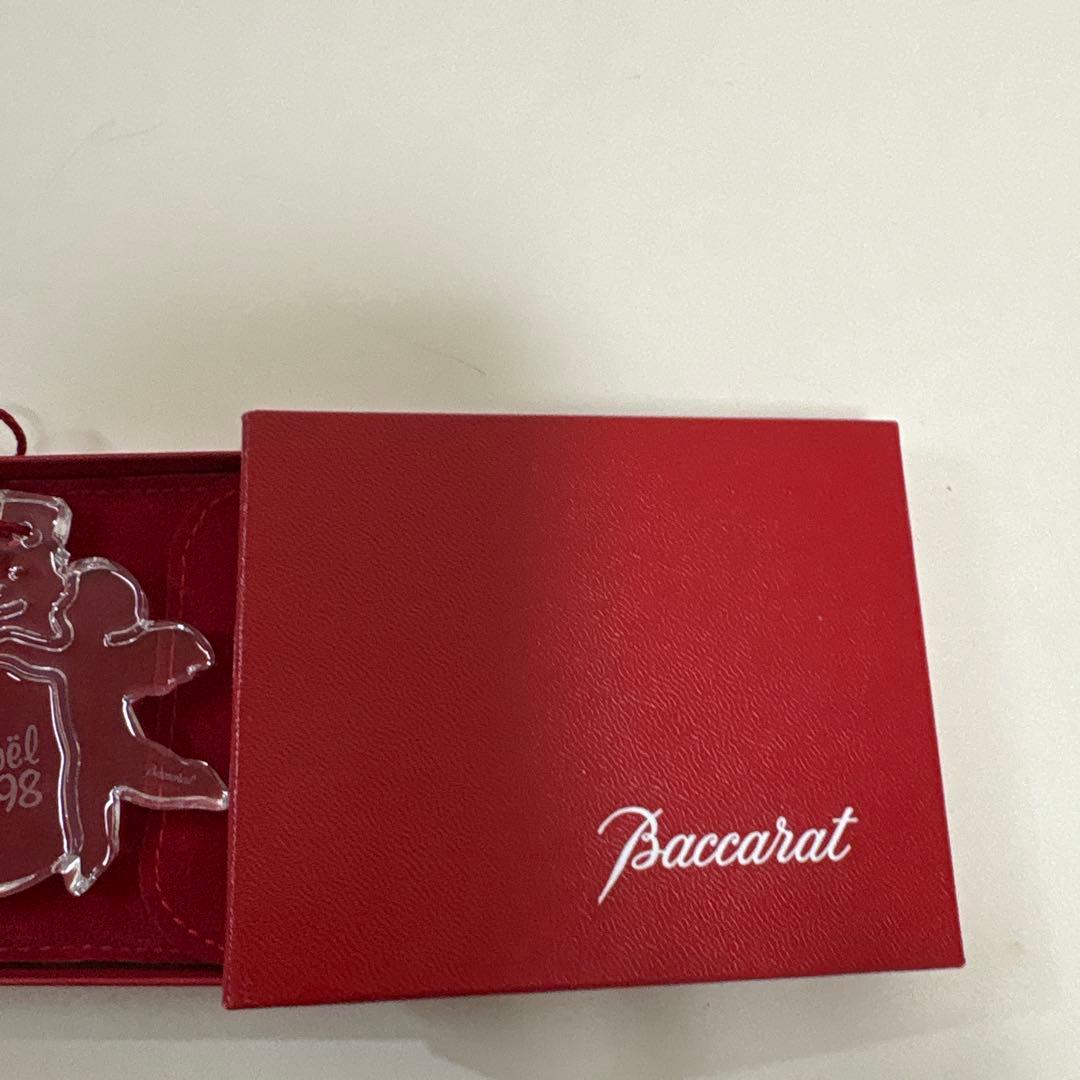 Baccarat 雪だるまオーナメント 1998年製