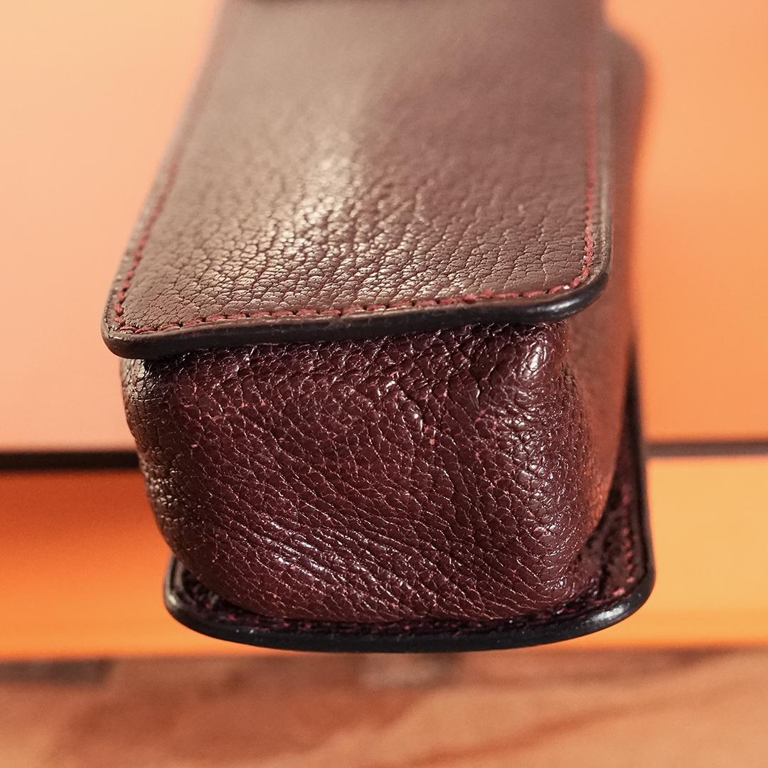 HERMES エルメス ペンケース ペンポーチ　マルチケース ブラウン　筆入