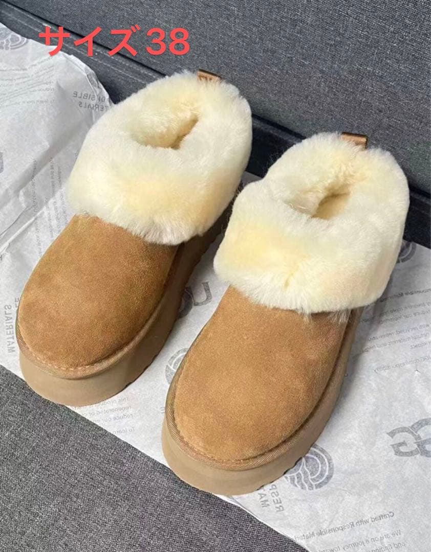 maru様 ￼￼専用ページ￼￼￼ ￼ムートンブーツ サイズ38