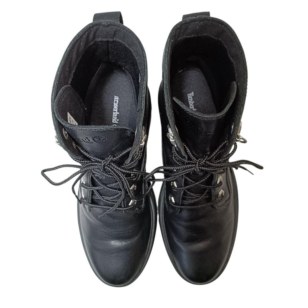Timberland ティンバーランド エヴァーリー 厚底ブーツ 24.5 黒