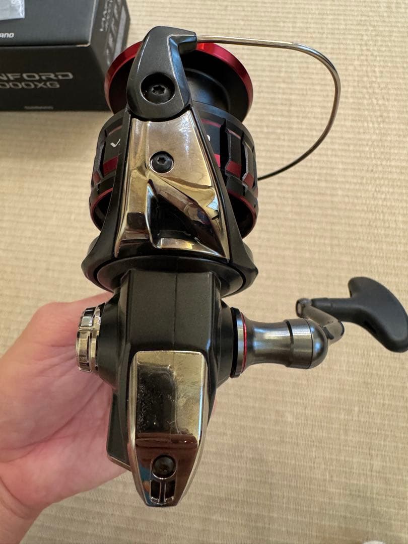 SHIMANO VANFORD 4000XG リール　ほぼ傷なし