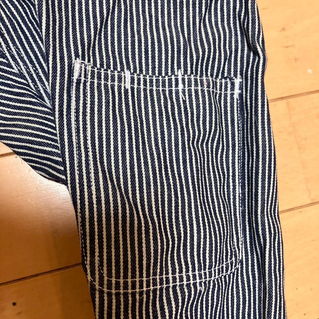 スナップオン　オールインワン試着のみ　ストライプ