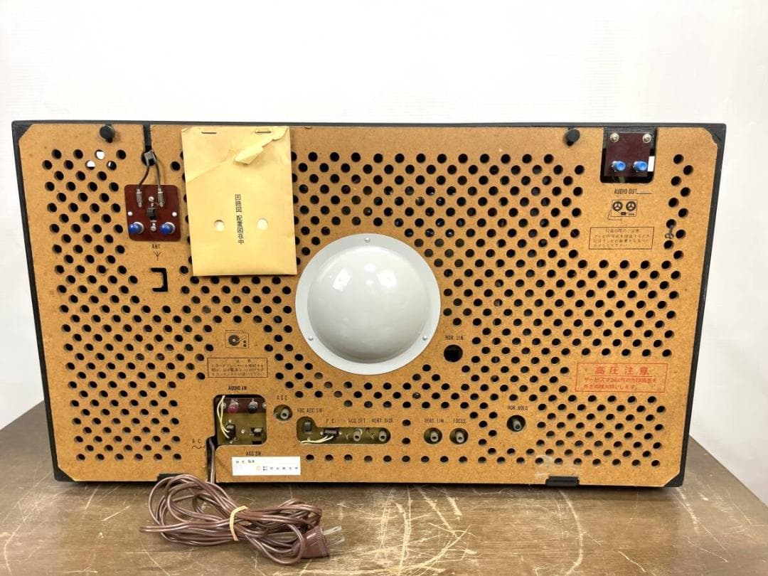 【稀少/通電OK】HITACHI ST-3200 アンティークテレビ インテリア