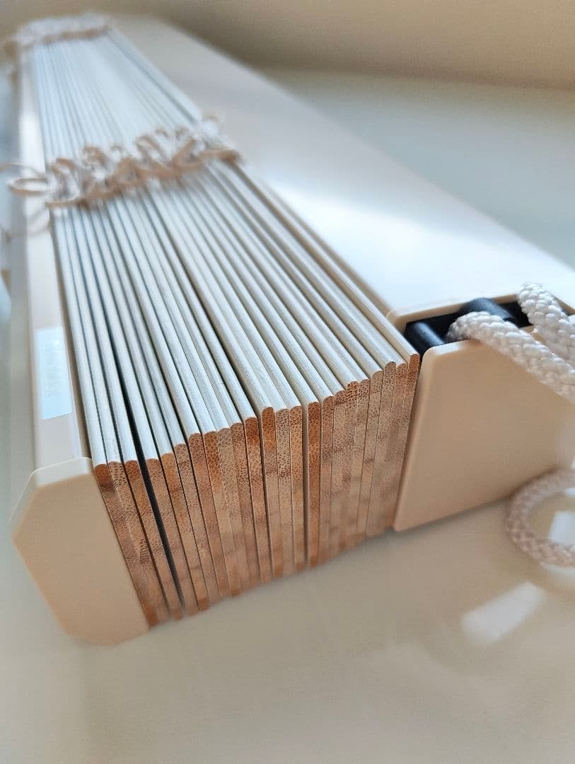 高級 ニチベイ Nichibei ブラインド バンブー 竹製 軽量 59×110