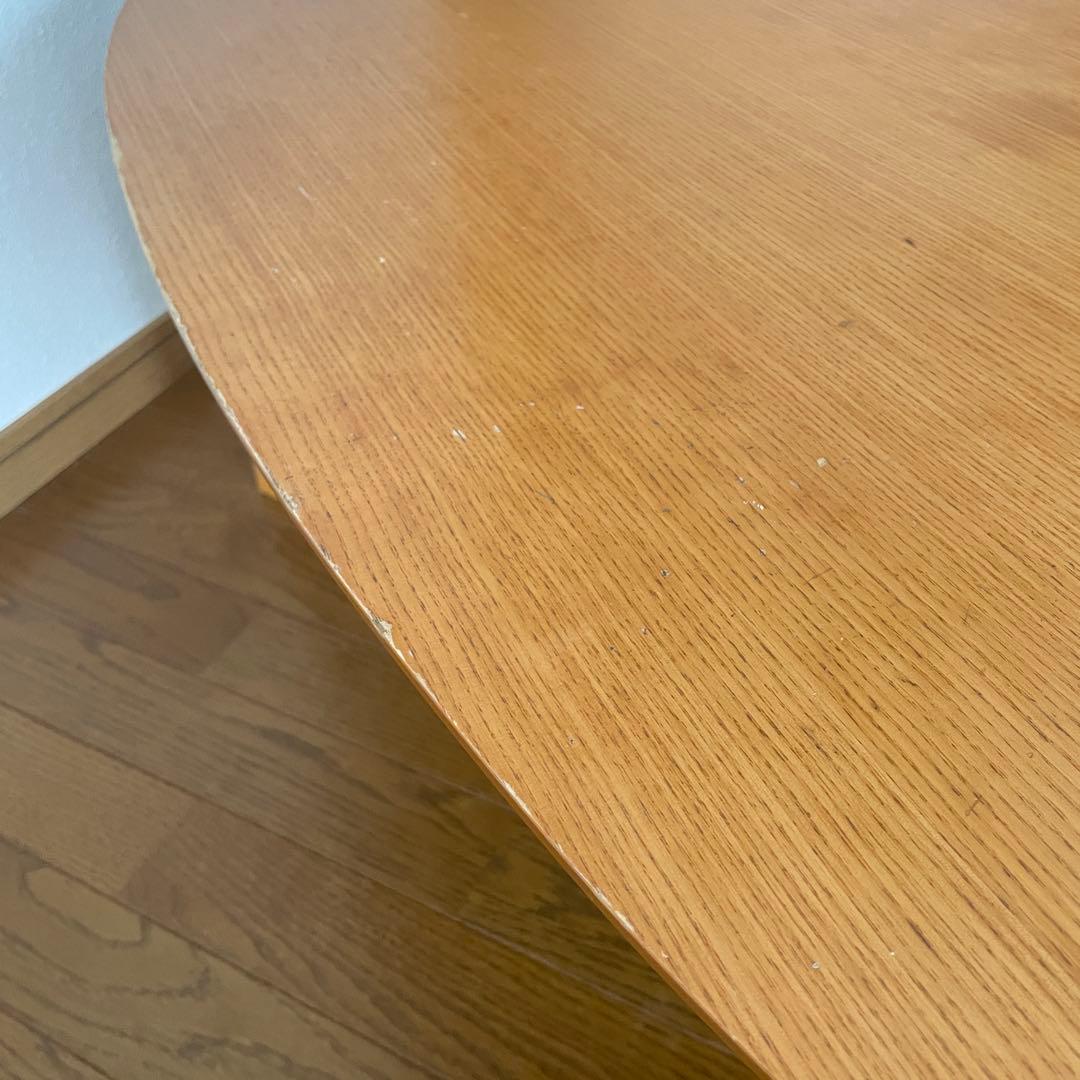 ＊廃盤品＊無印良品　楕円　こたつ　テーブル　タモ材　MJ-KSS1100/N